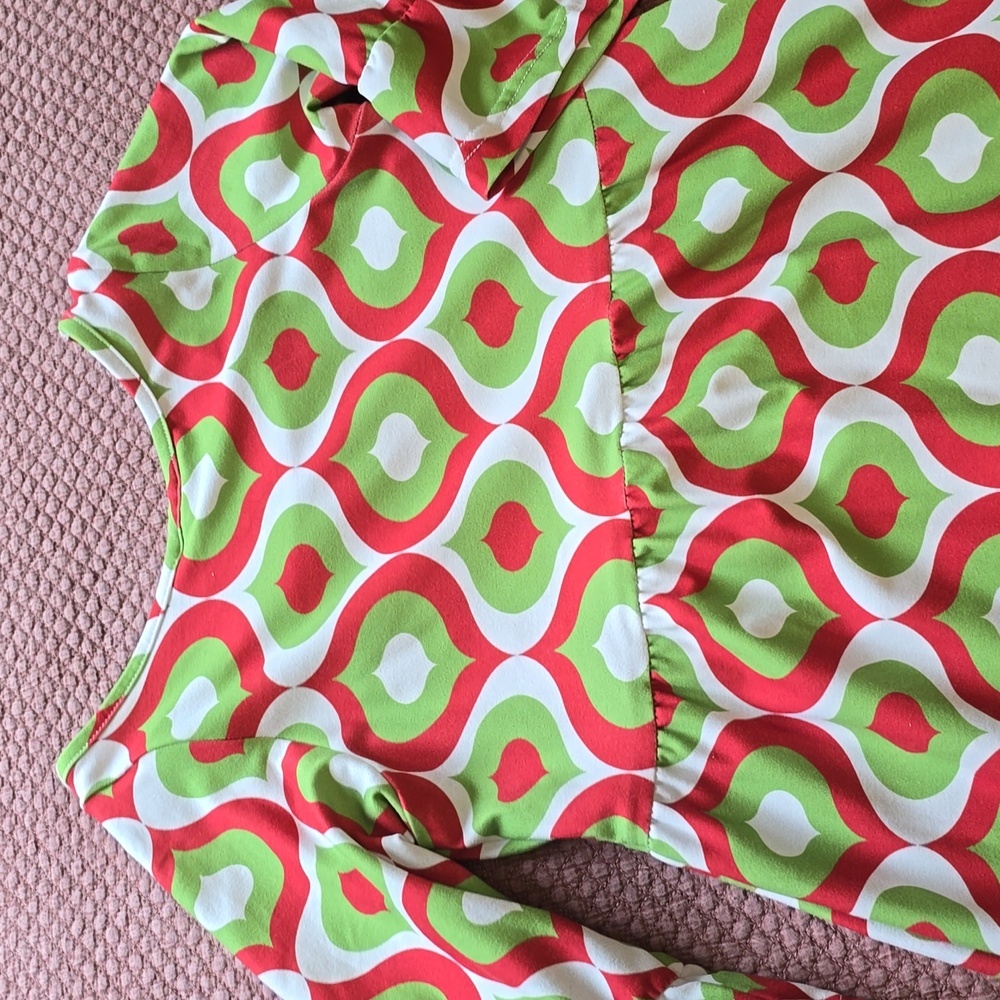 Lolly Wolly Doodle Vibrant Patterned Holiday Dress - Picture 11 of 16